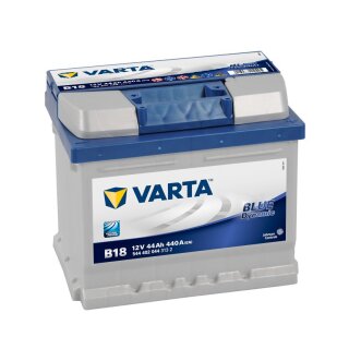Varta B18 - Autobatterie Blue Dynamic 12V / 44Ah / 440A
