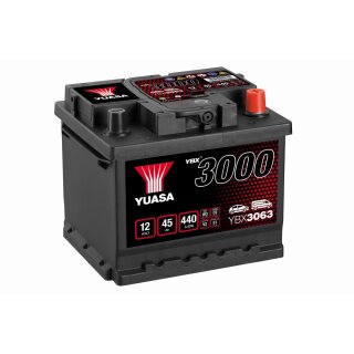 YUASA YBX3063 Starterbatterie 12 V 45 Ah 500 A (EN)