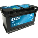 Exide EK800 - 80Ah / 800A - Start-Stop AGM