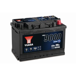 YUASA YBX9096 - 70Ah / 760A - AGM