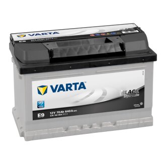 Varta E9 - 70Ah / 640A - Black Dynamic