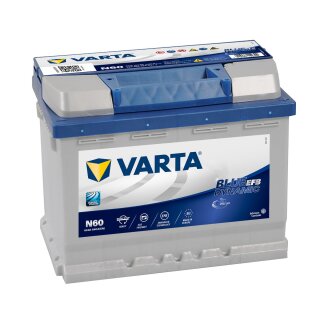 Varta N60 - 60Ah / 640A - Blue Dynamic EFB