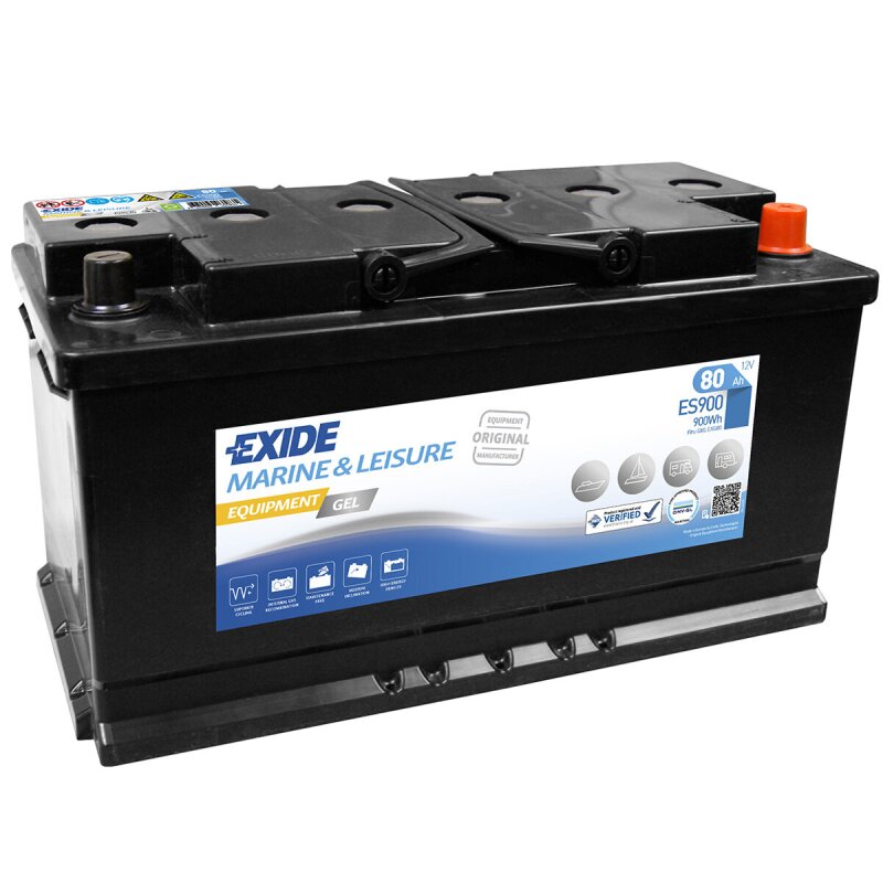 Exide ES900 Equipment Gel 12V 80Ah G80 Versorgungsbatterie, Blei Gel  Batterien, Akkus & Batterien