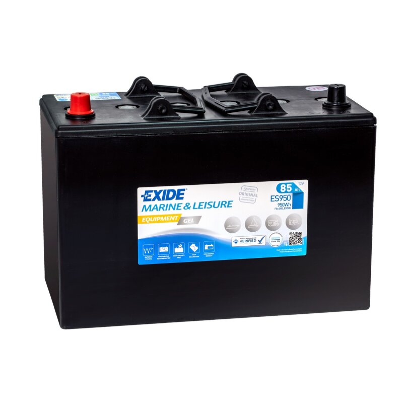 Exide ES950 Equipement Gel Batterie 85Ah / 460A, 189,97 €